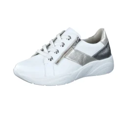 Damen Solidus – Schnürschuh aus Kalbleder mit Reißverschluss