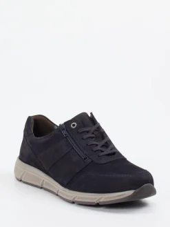 Herren Solidus – Schnürschuh aus Nubukleder Dunkel