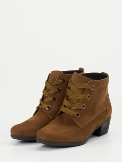 – Schnürstiefelette aus Nubukleder*Solidus Online