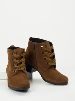 – Schnürstiefelette aus Nubukleder*Solidus Online