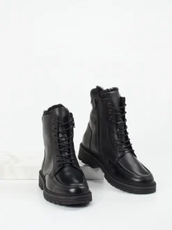 – Schnürstiefelette aus Kalbleder*Solidus Clearance