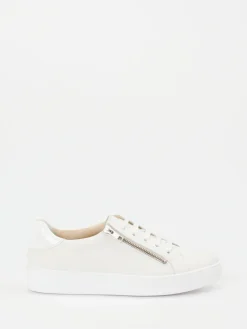 Damen Solidus – Sneaker aus Kalbleder in Offwhite