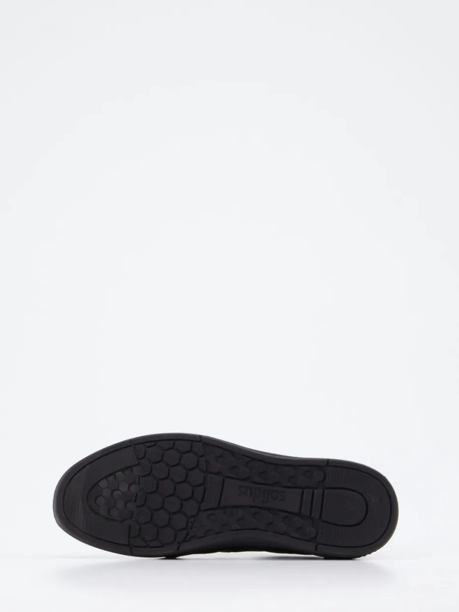 Damen Solidus – Sneaker aus Leder in Oliv