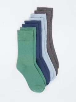 Kinder S.Oliver – Klassische Socken aus Textil Salbei