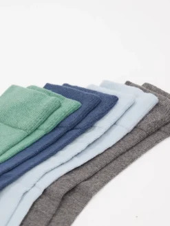 Kinder S.Oliver – Klassische Socken aus Textil Salbei