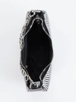 Damen Steve Madden – Baguette Bag aus Synthetik mit Strass