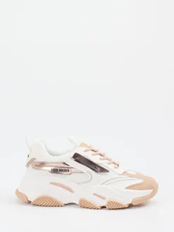 – Chunky Sneaker aus Synthetik in Offwhite*Steve Madden Discount