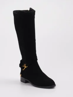 Damen Steve Madden – Kniehohe Stiefel aus Veloursleder