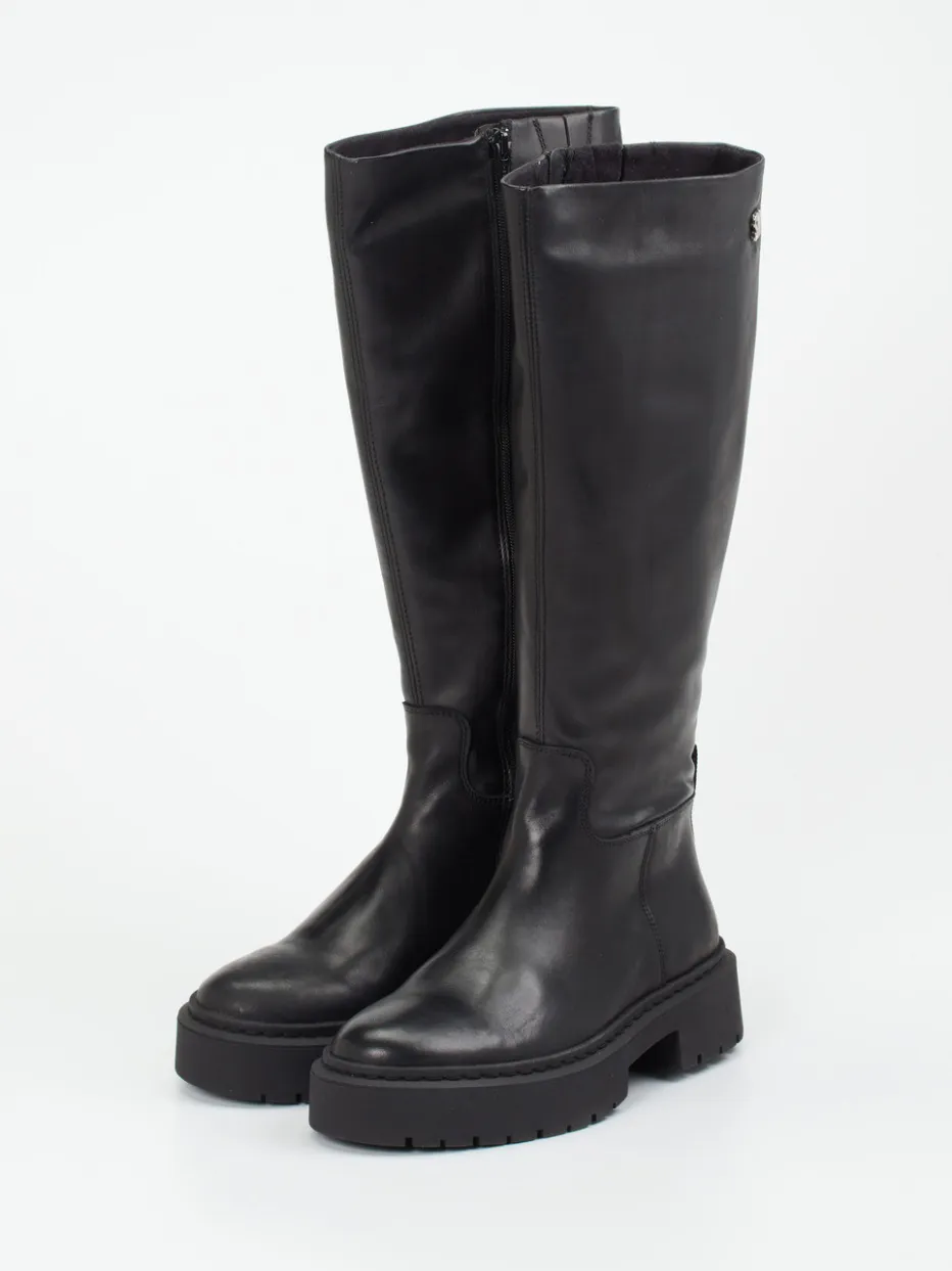 Damen Steve Madden – Kniehohe Stiefel aus Glattleder