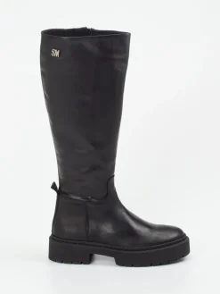 Damen Steve Madden – Kniehohe Stiefel aus Glattleder