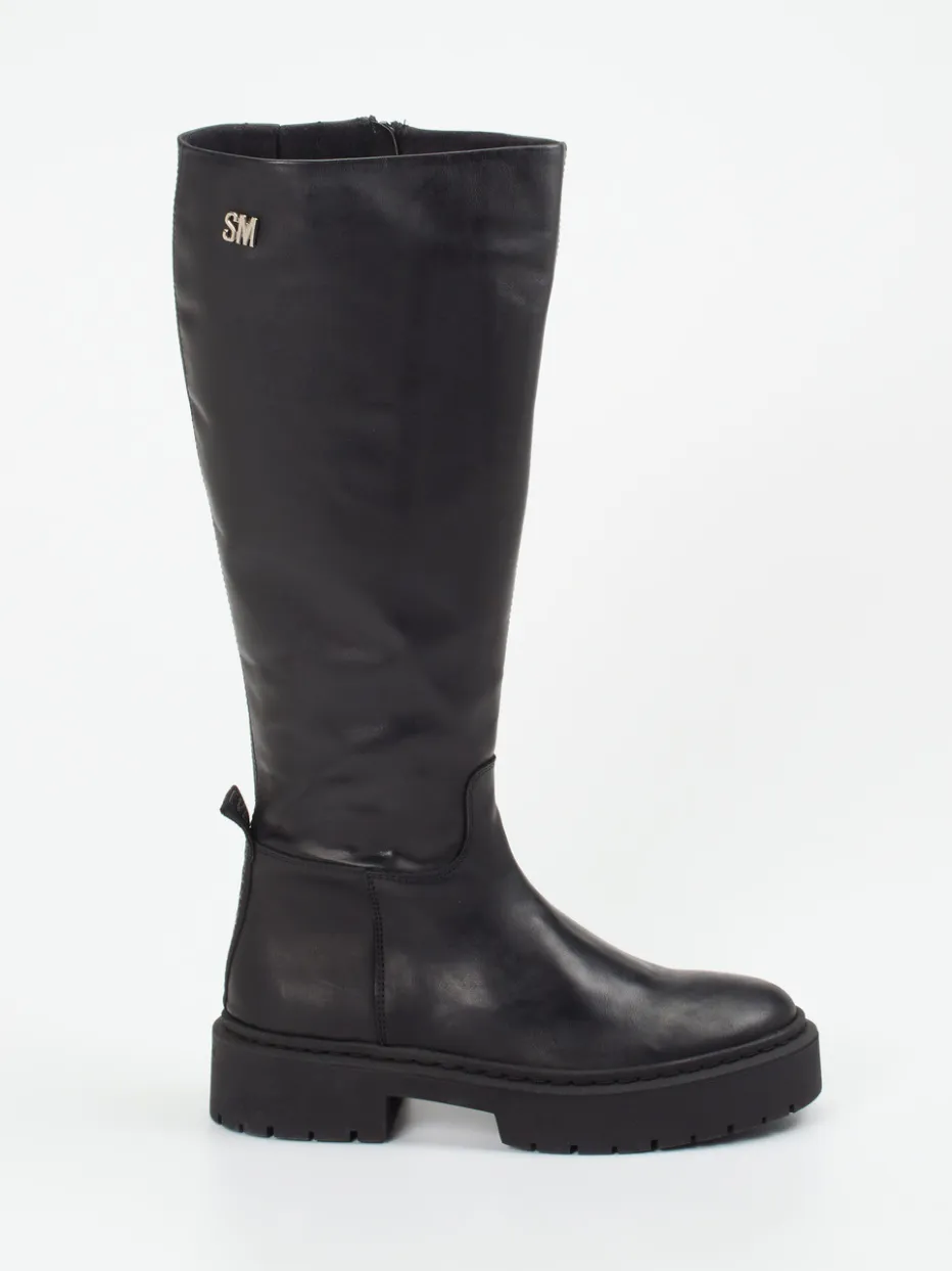Damen Steve Madden – Kniehohe Stiefel aus Glattleder