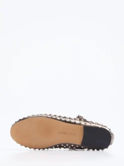 Damen Steve Madden – Mary Janes aus Lederimitat Metallic-Taupe