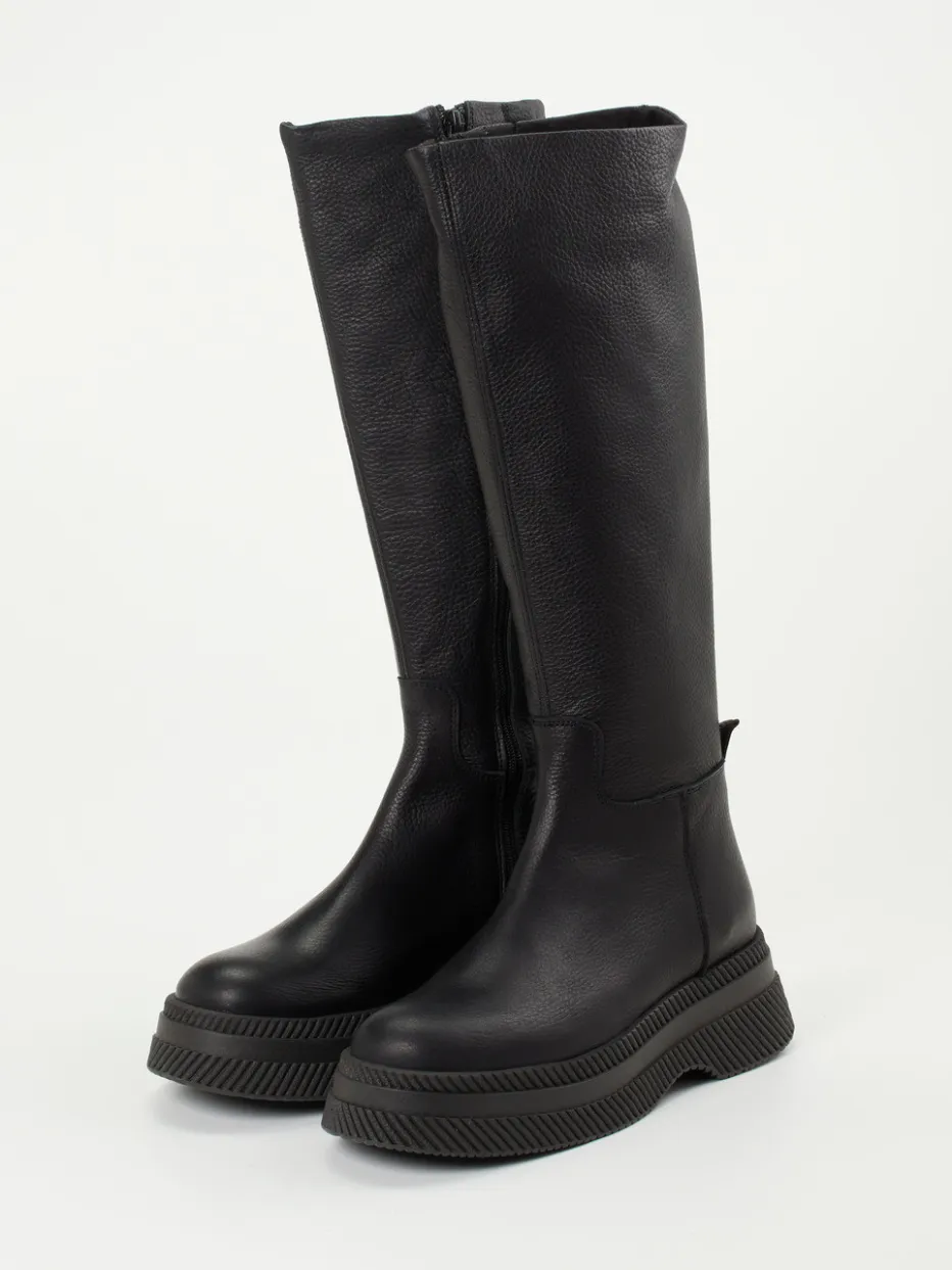 Damen Steve Madden – Plateau-Stiefel aus Kalbleder