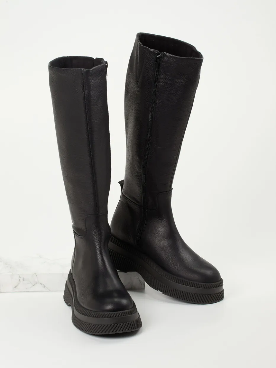 Damen Steve Madden – Plateau-Stiefel aus Kalbleder