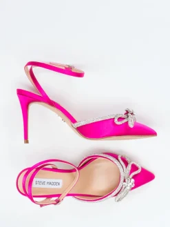 – Pumps aus Satin in Fuchsia*Steve Madden Hot