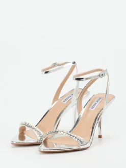 – Riemchensandale aus Metallicleder*Steve Madden Hot