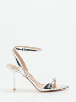 – Riemchensandale aus Metallicleder*Steve Madden Hot