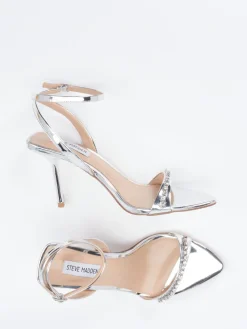 – Riemchensandale aus Metallicleder*Steve Madden Hot