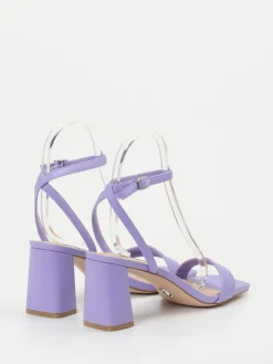 Damen Steve Madden – Sandaletten aus Lederimitat in Flieder