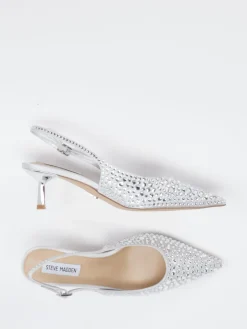 Damen Steve Madden – Slingback-Pumps aus Synthetik in