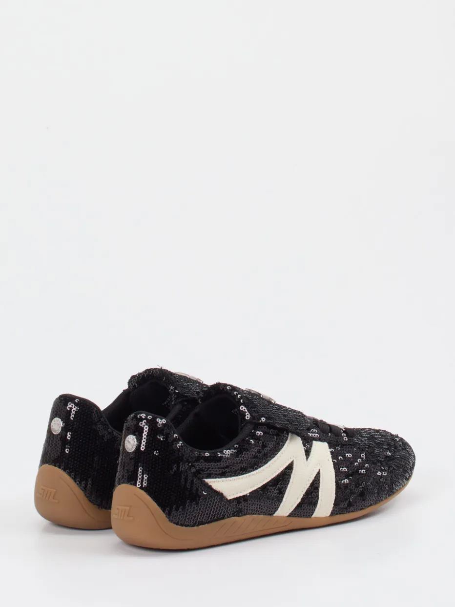 – Sneaker aus Textil mit Paillettenbesatz*Steve Madden New