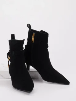 Damen Steve Madden – Stiefelette aus Veloursleder