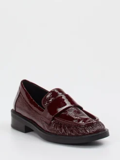 – Loafer aus Lackleder in Bordeaux*Strategia Sale
