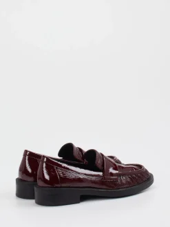 – Loafer aus Lackleder in Bordeaux*Strategia Sale