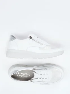 – Komfort-Sneaker aus Stretch und Glattleder*Stuppy