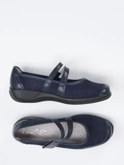 – Mary Jane aus Velours- und Glattleder*Stuppy Best