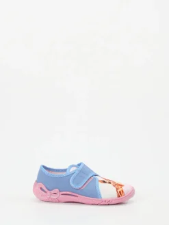 Kinder Superfit – Hausschuh aus Textil Hell Giraffe