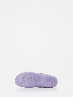 Kinder Superfit – Hausschuh aus Textil mit Glitzerkante