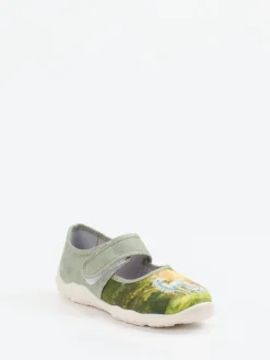 – Hausschuh aus Textil in Salbei*Superfit Discount