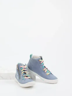 – High-Top Sneaker aus Veloursleder jeans*Superfit Discount