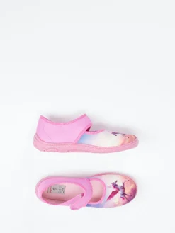 Kinder Superfit – Kinderhausschuh aus Textil in Rosa