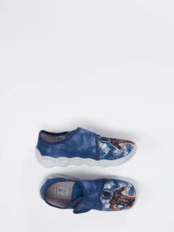 – Kinder-Hausschuh aus Textil jeans*Superfit