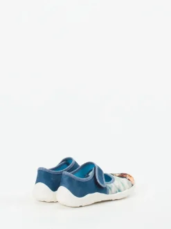 Kinder Superfit – Kinder-Hausschuh aus Textil jeans