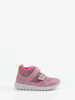 – Kinder-Mid-Cut-Sneaker aus Veloursleder Altrosa*Superfit New