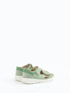 Kinder Superfit – Kindersandale aus Nubukleder salbei