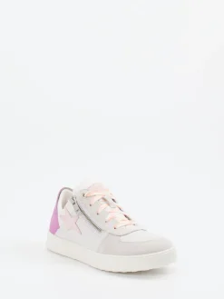 Kinder Superfit – Kinder-Sneaker aus Veloursleder Hellgrau