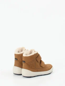 Kinder Superfit – Klettboot aus Nubukleder cognac