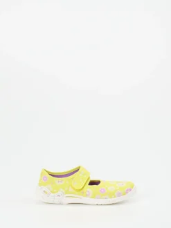 Kinder Superfit – Kletthausschuh aus Textil in Pastell