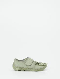 Kinder Superfit – Kletthausschuh aus Textil Salbei