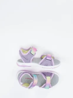 – Klettsandale aus Synthetik in Flieder*Superfit Outlet