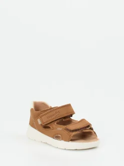 – Klettsandalen aus Nubukleder cognac*Superfit Sale