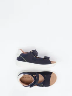 – Klettsandalen aus Nubukleder dunkel*Superfit New