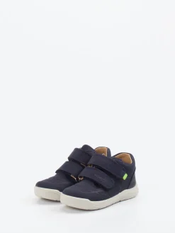 Kinder Superfit – Klett-Sneaker aus Nubukleder Dunkel