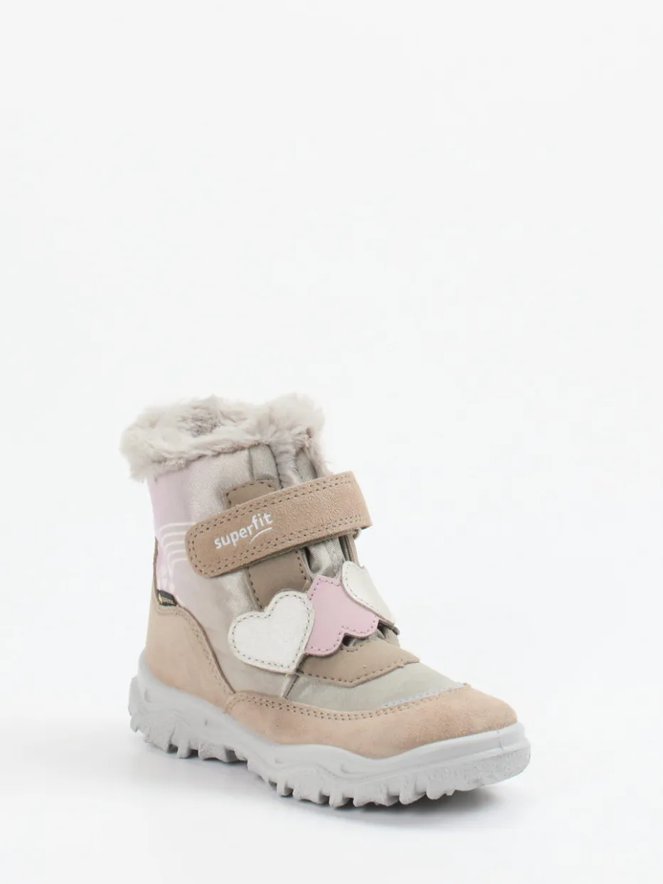Kinder Superfit – Lauflernboot aus Veloursleder beige