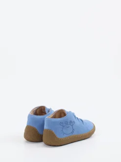 Kinder Superfit – Lauflernschuhe aus Veloursleder hell