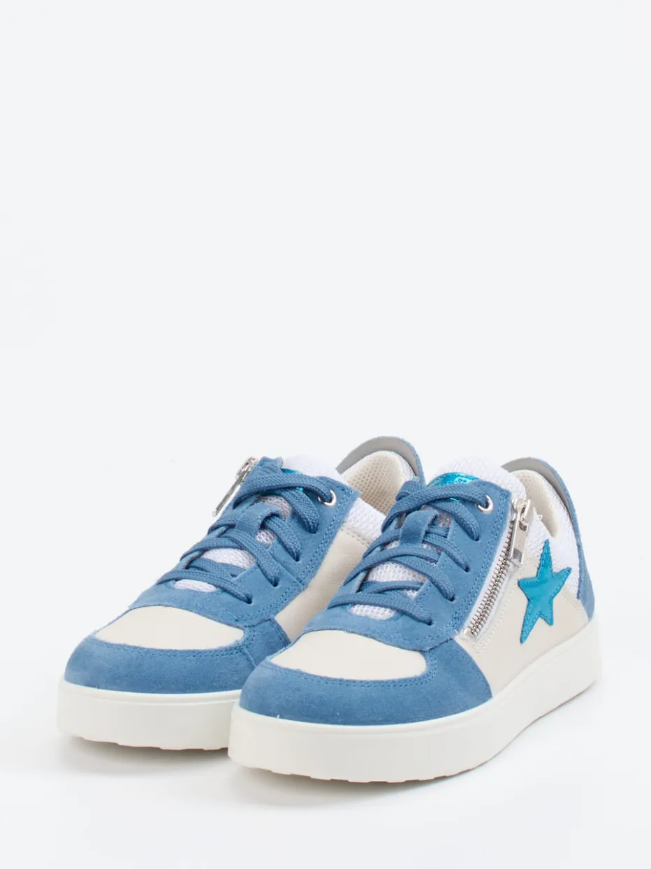 – Low-Top Sneaker aus Veloursleder cremeweiß*Superfit Discount